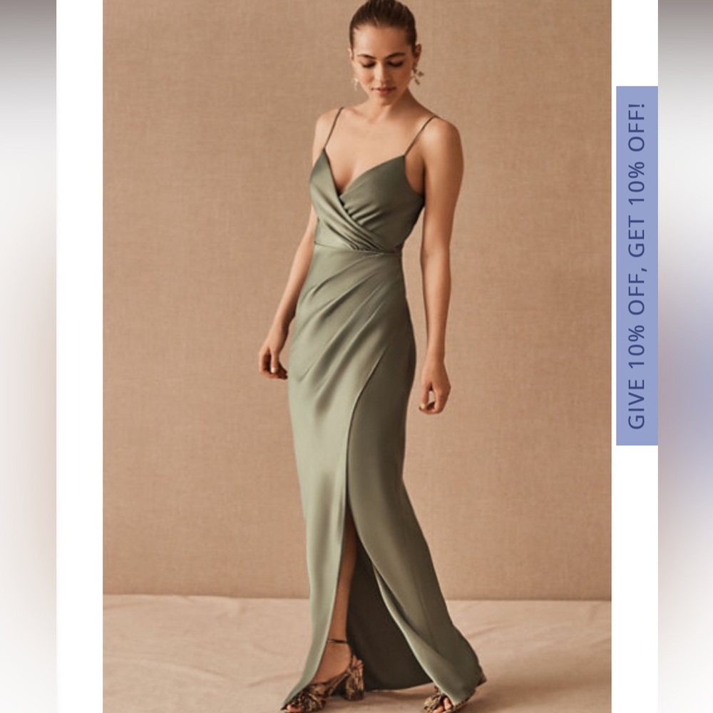 Freya Satin Charmeuse Dress (new in bag!)